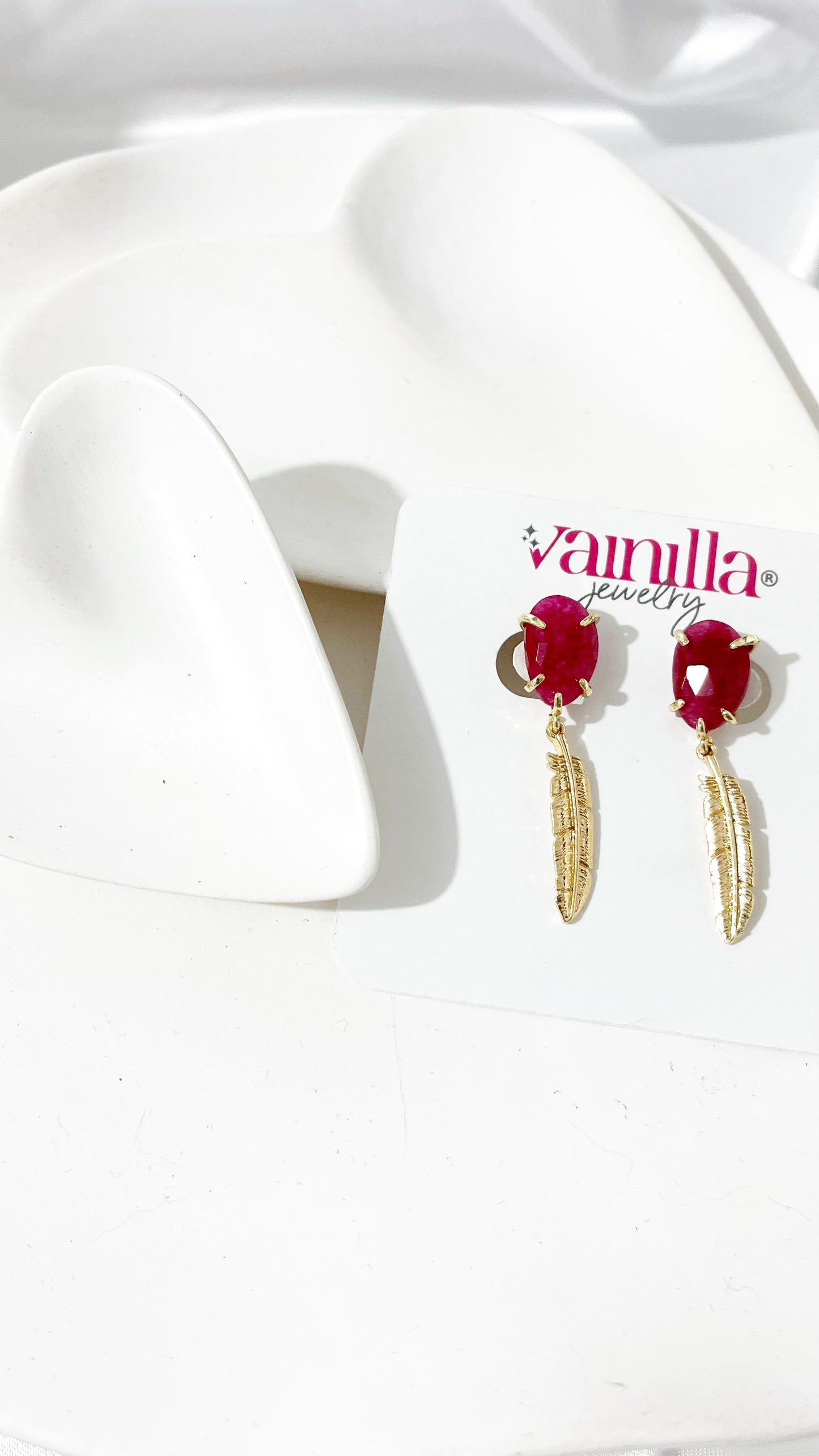 Aretes Luly - Rosas